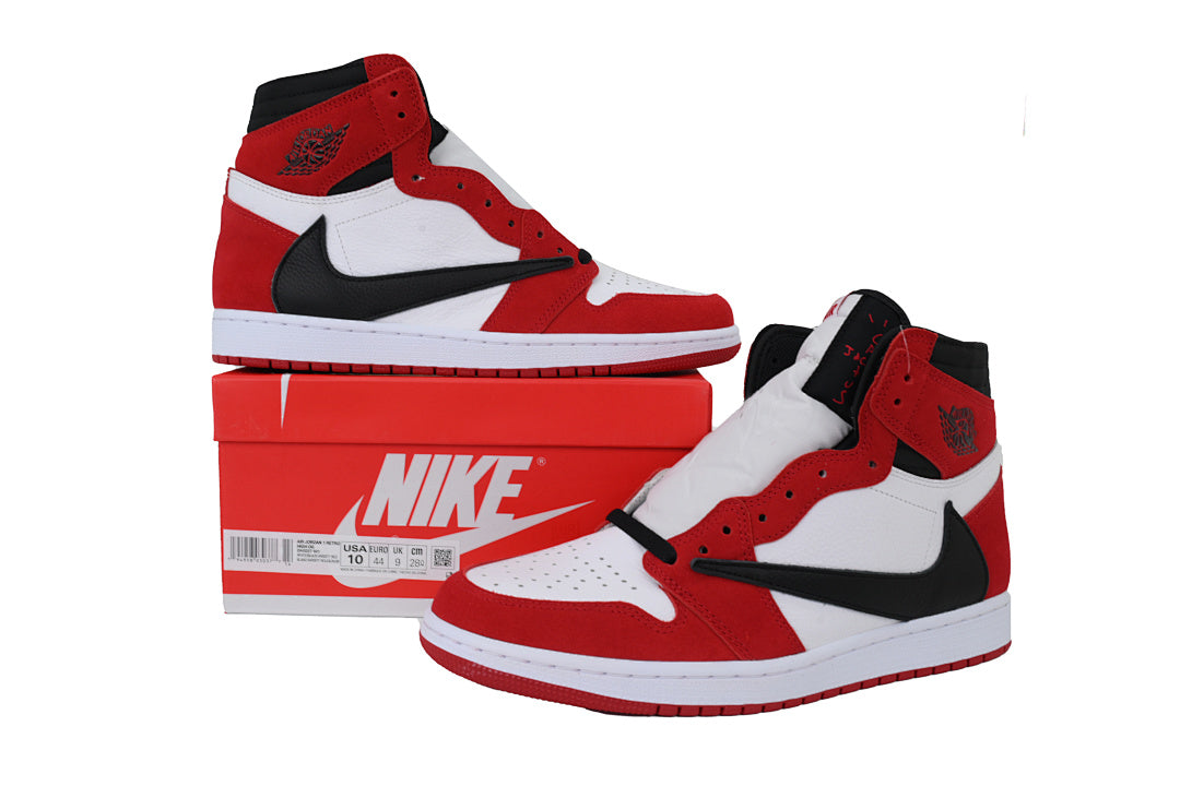 Zion Williamson x Air Jordan 1 Retro Low High Sneakers Red