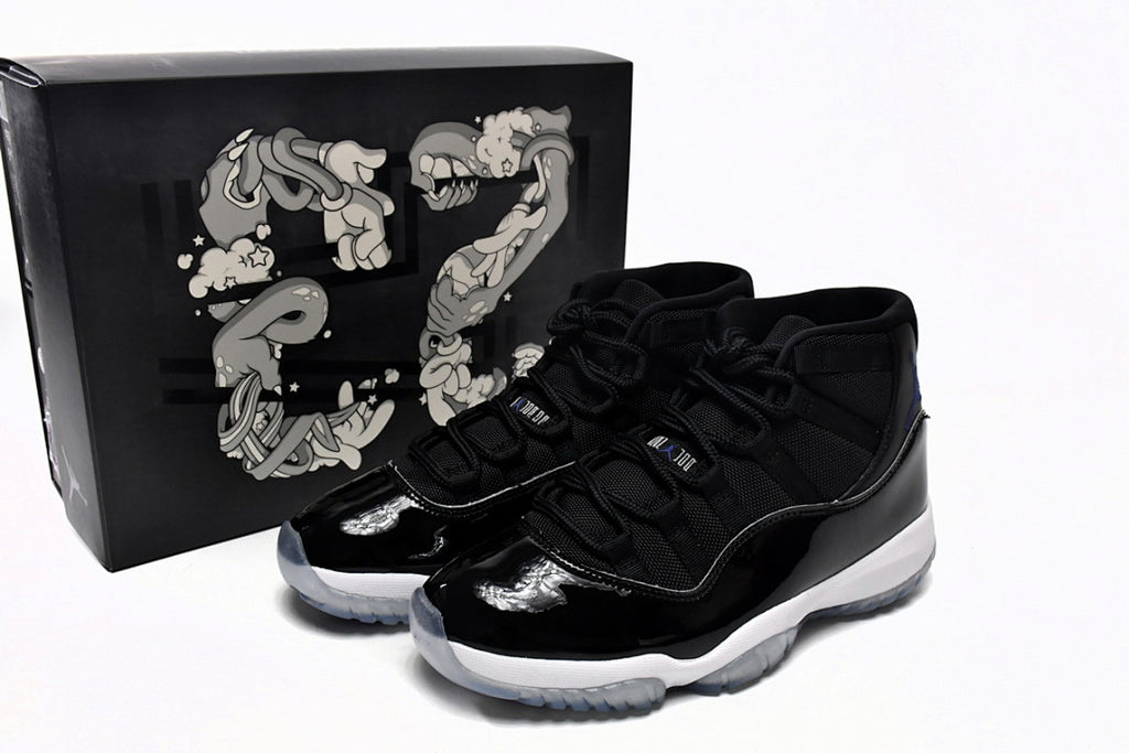 Air Jordan 11 Retro Space Jam Men's High-Top Basketball Sneakers