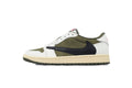 Travis Scott x Air Jordan 1 Retro Low Men Basketball Shoes beige Green Size US 4-US 12