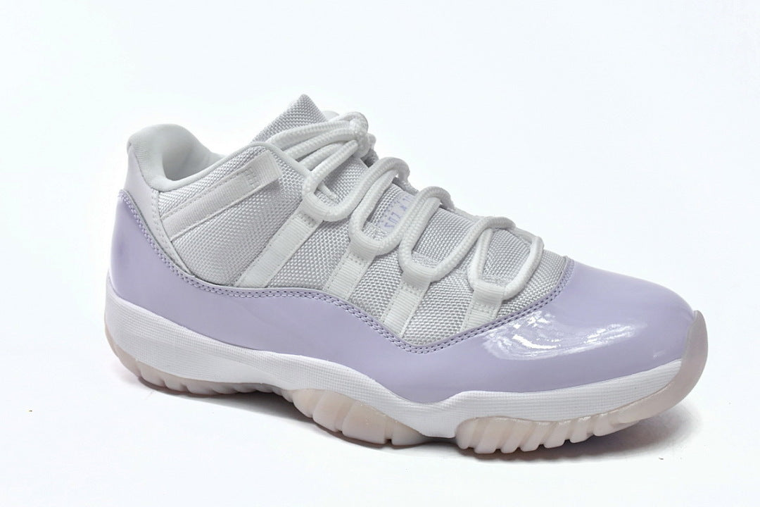 Air Jordan 11 Retro Low Pure Violet Basketball Sneakers Light Purple