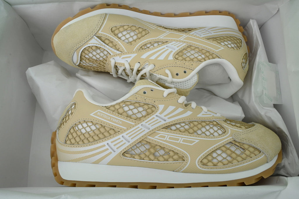 Bottega Veneta Orbit Low-Top Casual Running Shoes Beige Size 36-47