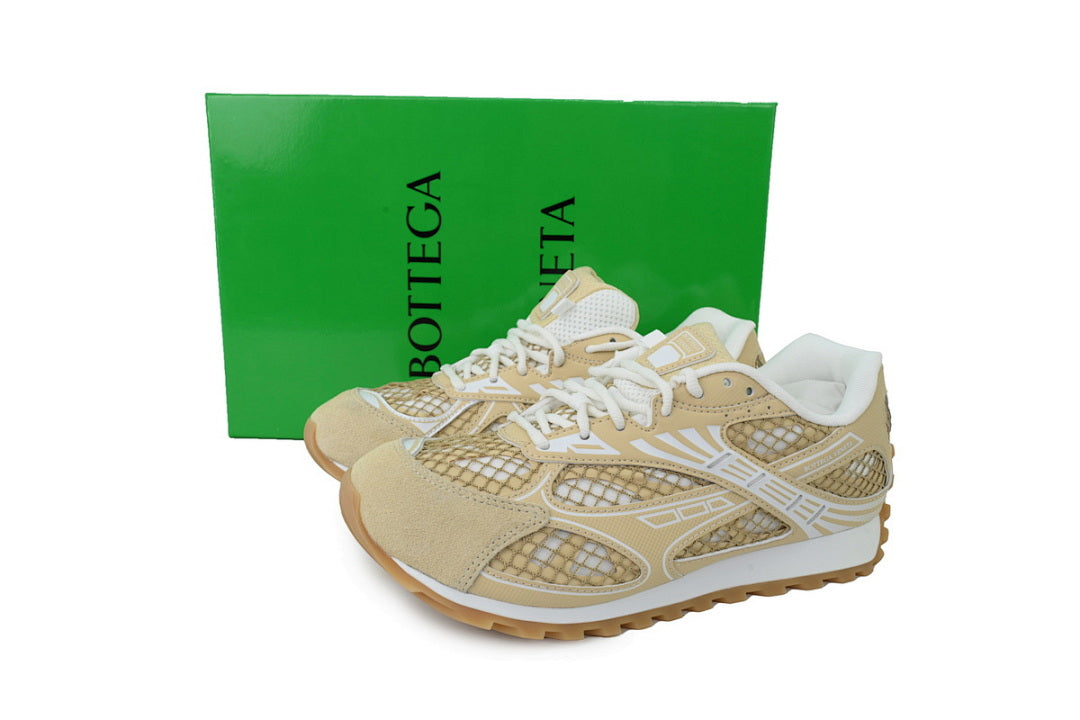 Bottega Veneta Orbit Low-Top Casual Running Shoes Beige Size 36-47