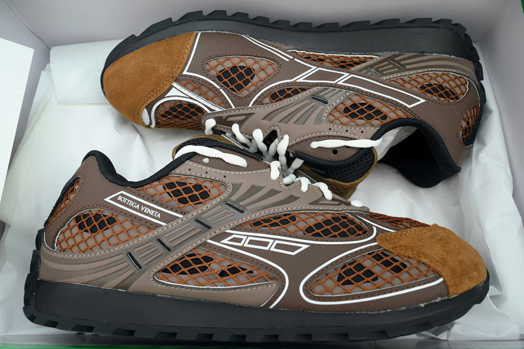 Bottega Veneta Orbit Low-Top Casual Running Shoes Brown Size 36-47