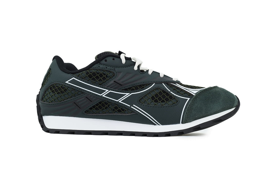 Bottega Veneta Orbit Low-Top Casual Running Shoes Dark Green Size 36-47