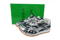 Bottega Veneta Orbit Low-Top Casual Running Shoes Dark Green Silver Size 36-47
