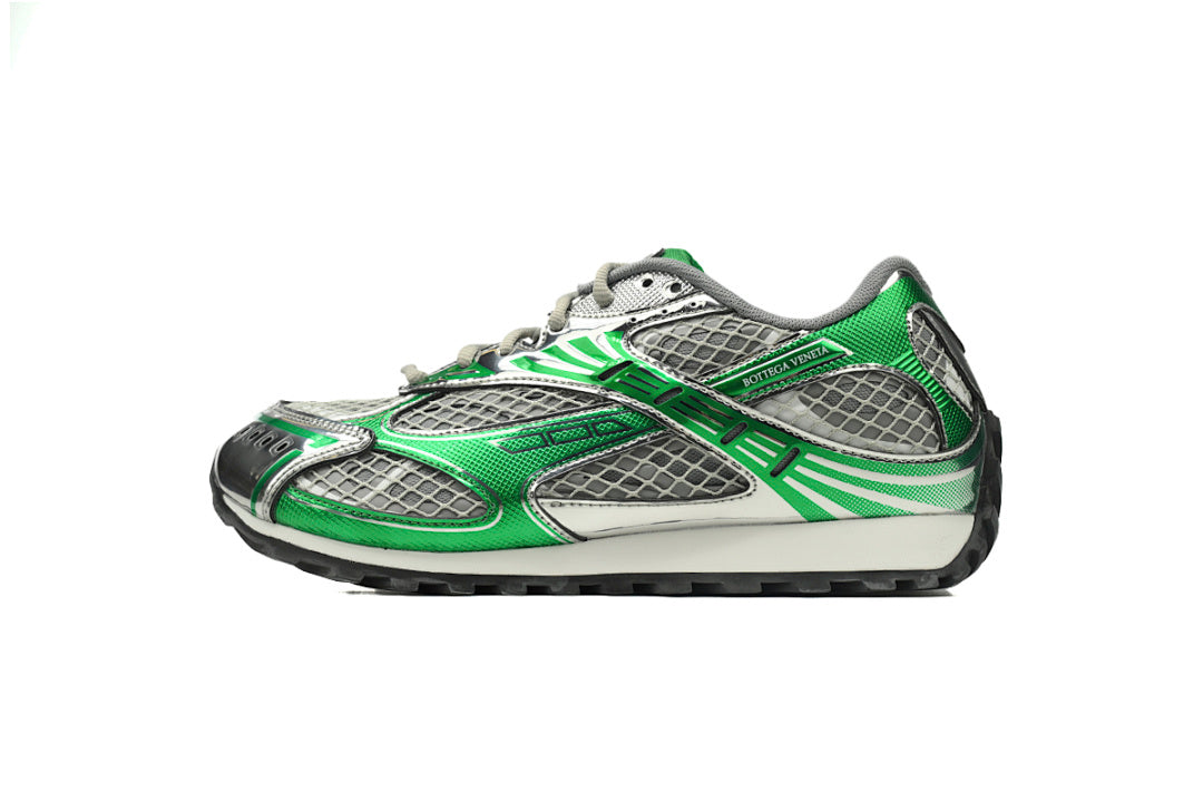 Bottega Veneta Orbit Low-Top Casual Running Shoes Green Size 36-47