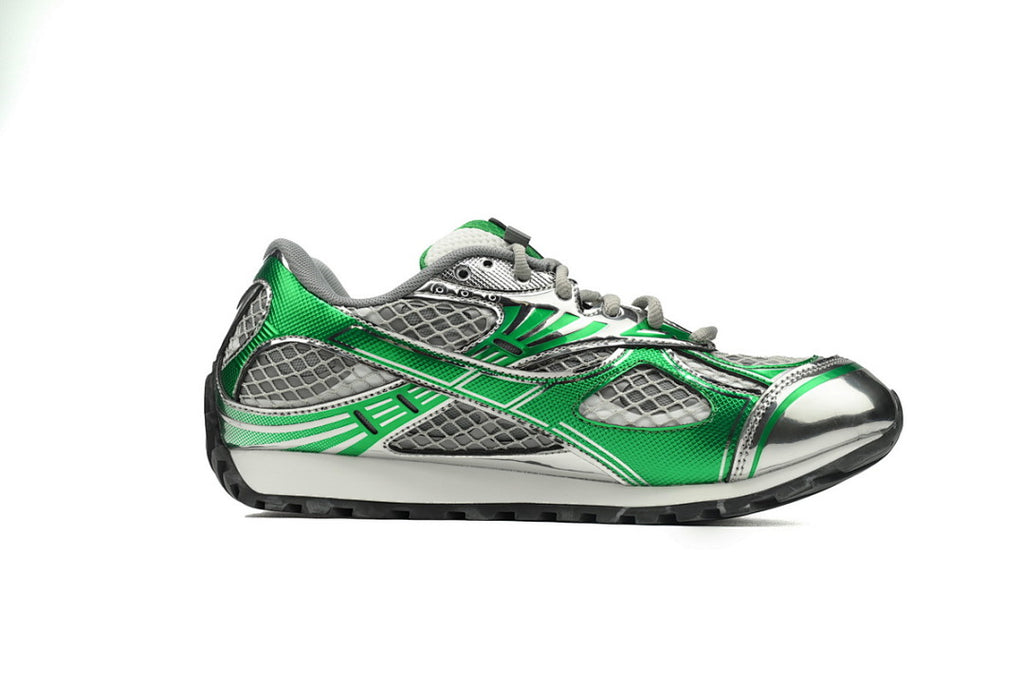 Bottega Veneta Orbit Low-Top Casual Running Shoes Green Size 36-47