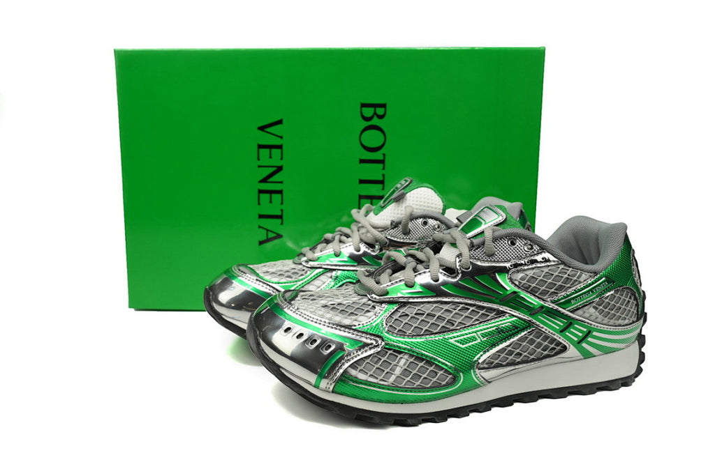 Bottega Veneta Orbit Low-Top Casual Running Shoes Green Size 36-47