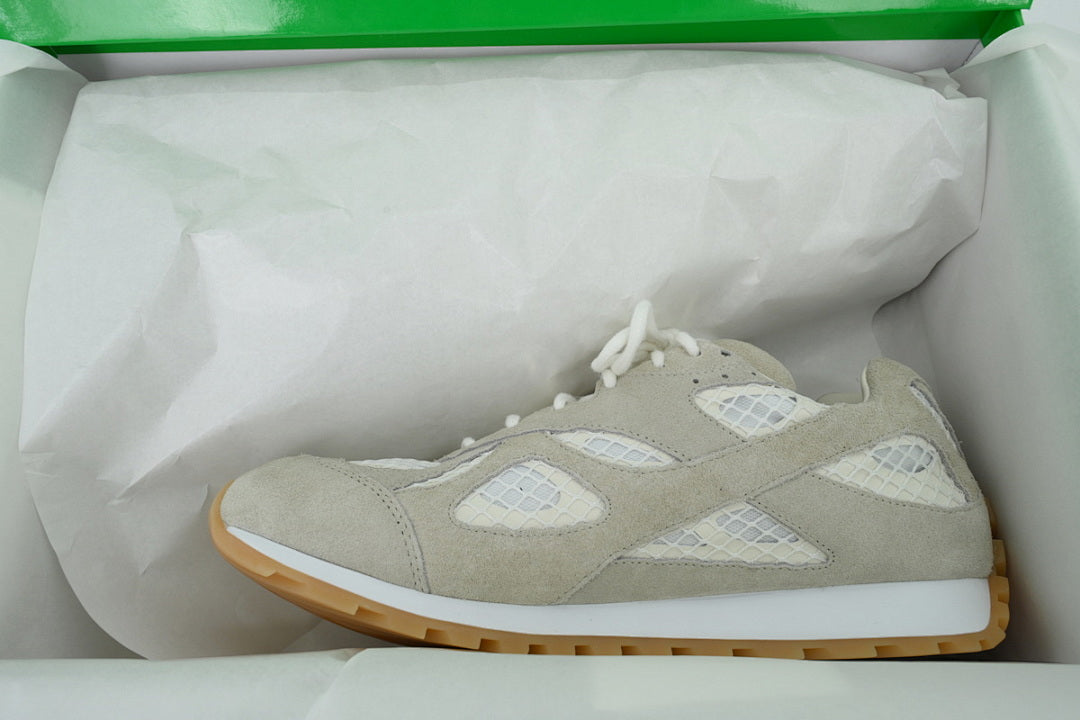Bottega Veneta Orbit Low-Top Casual Running Shoes Suede Gray Size 36-47