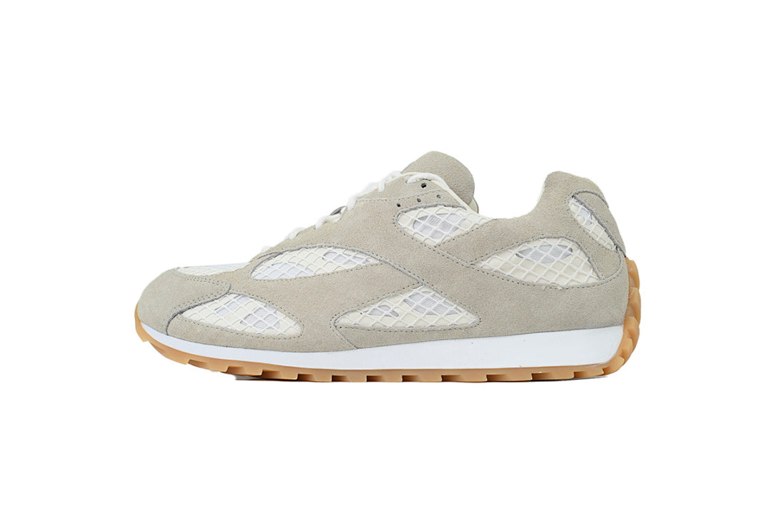 Bottega Veneta Orbit Low-Top Casual Running Shoes Suede Gray Size 36-47