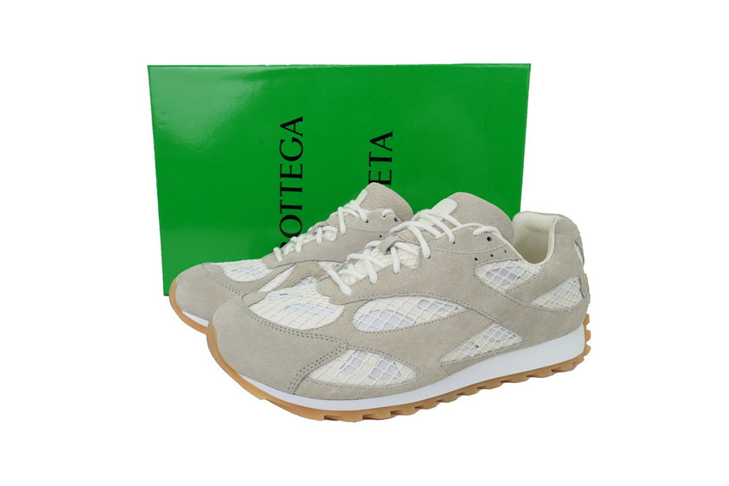 Bottega Veneta Orbit Low-Top Casual Running Shoes Suede Gray Size 36-47