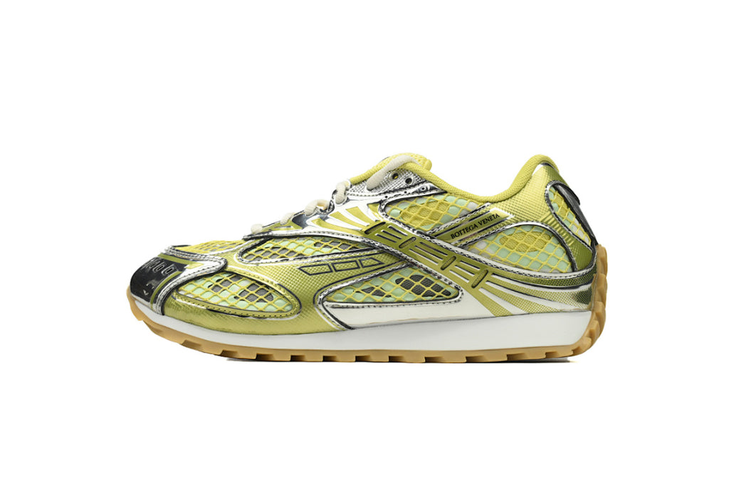 Bottega Veneta Orbit Low-Top Casual Running Shoes Yellow Size 36-47