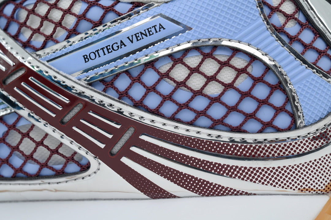 Bottega Veneta Orbit Low-Top Casual Running Shoes Wine Red Orchid Size 36-47