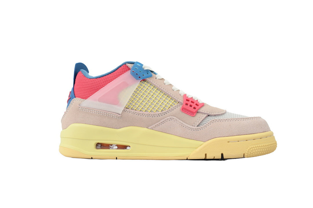 Union LA x Air Jordan 4 Retro “Guava Ice” Basketball Shoes Pink