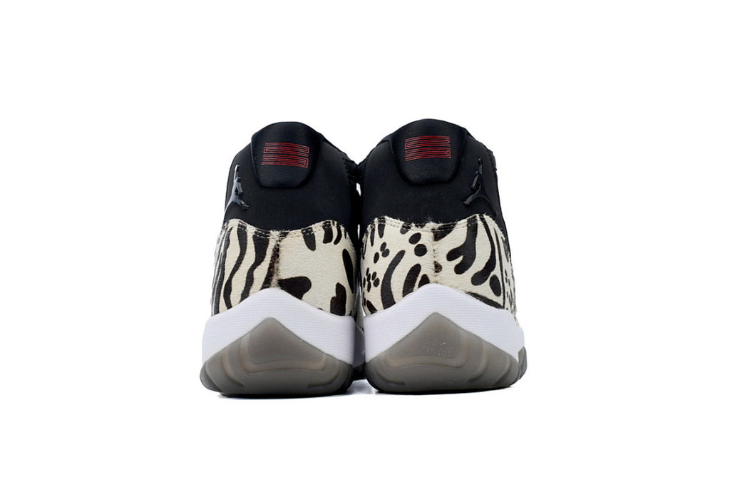 Air Jordan 11 Retro ‘Animal Instinct’ Basketball Sneakers Black White