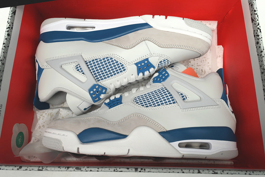Air Jordan 4 Retro Tech White Basketball Shoes