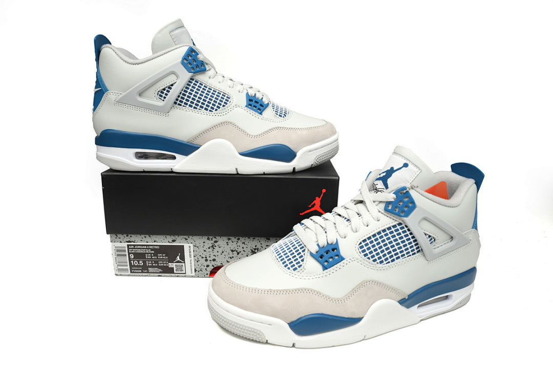 Air Jordan 4 Retro Tech White Basketball Shoes