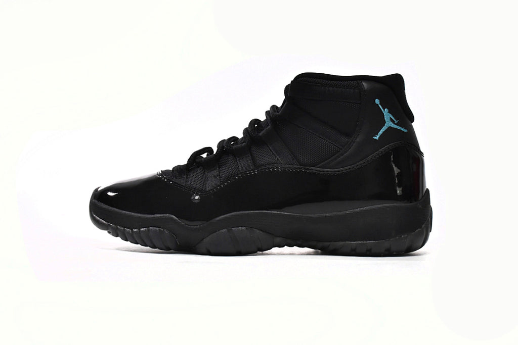 Air Jordan 11 Retro Gamma Blue High-Top Basketball Sneakers Black