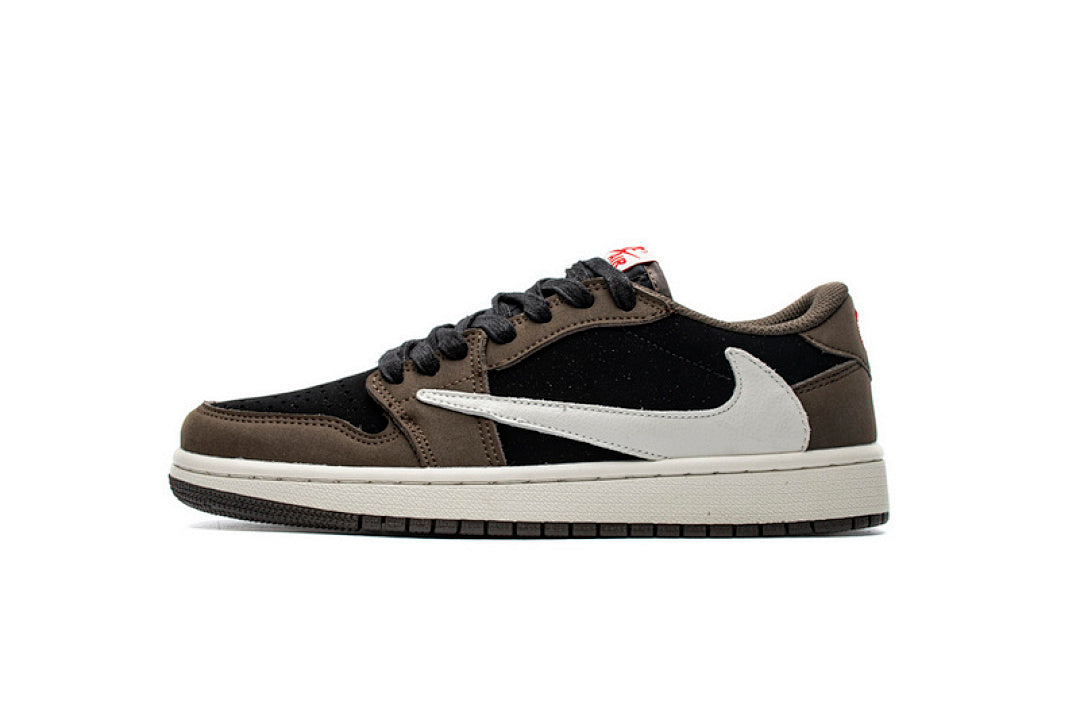 Air Jordan 1 Low “Travis Scott” Sneakers Black Brown