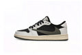 Travis Scott x Air Jordan 1 Low OG Olive Sneakers